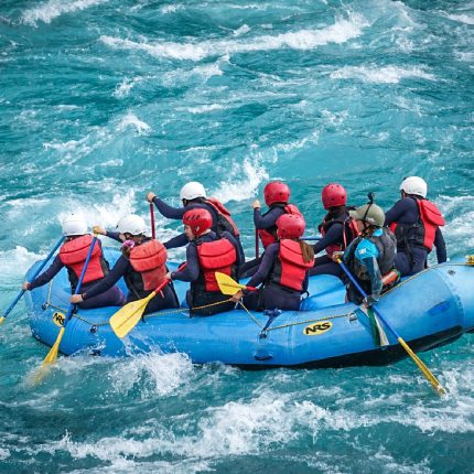 rafting río baker